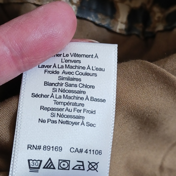 ATM Leopard Print Denim Jacket - Picture 14 of 16